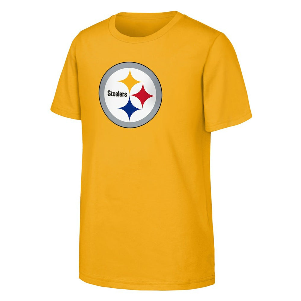 Pittsburgh Steelers Outerstuff Youth Primary Logo T-Shirt Gold