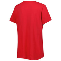 Brooklyn Nets Women's Local Performance V-Neck T-Shirt Red | Nike Near Me