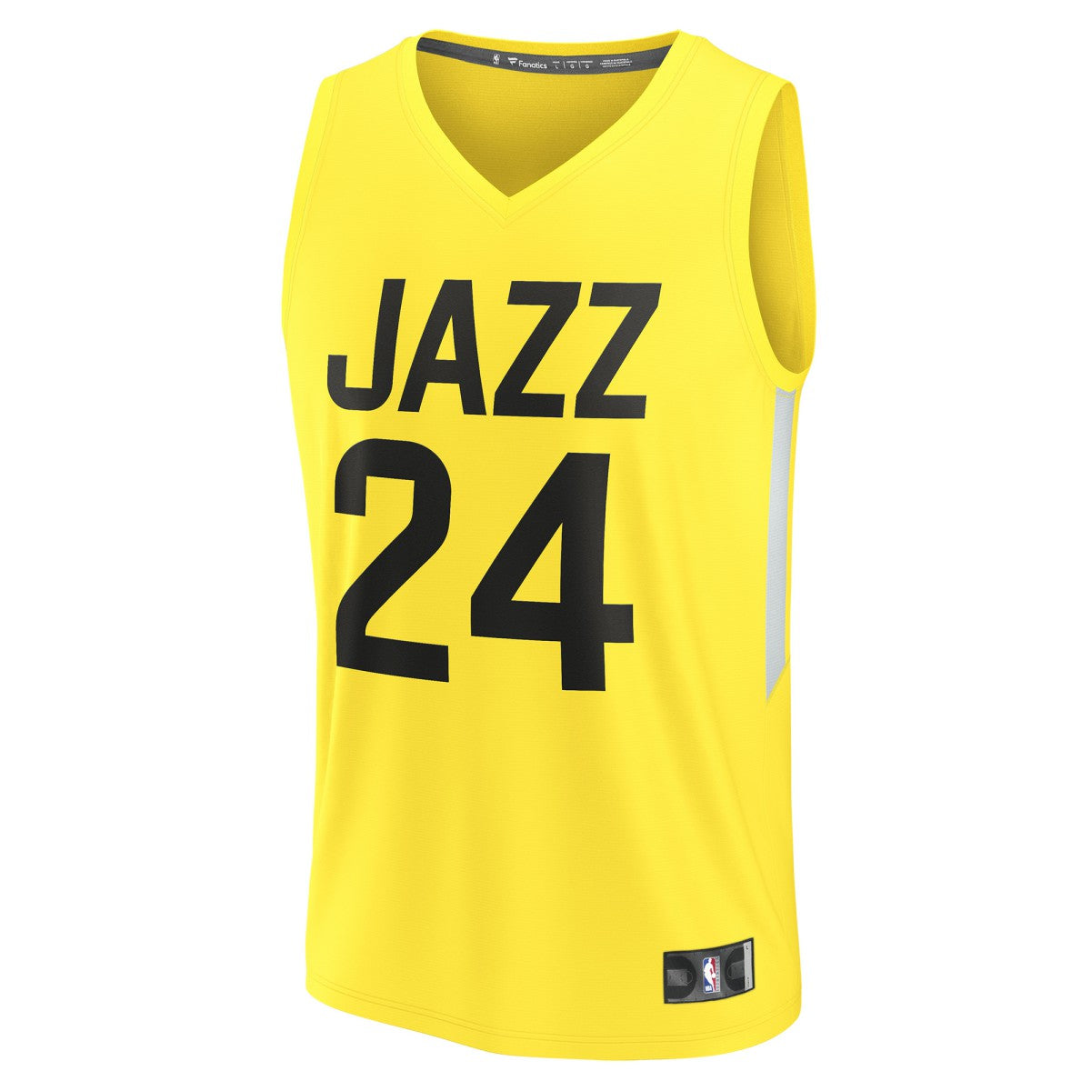 Walker Kessler Utah Jazz Fast Break Replica Player Jersey Icon Edition Yellow | Fanatics Lifestyle