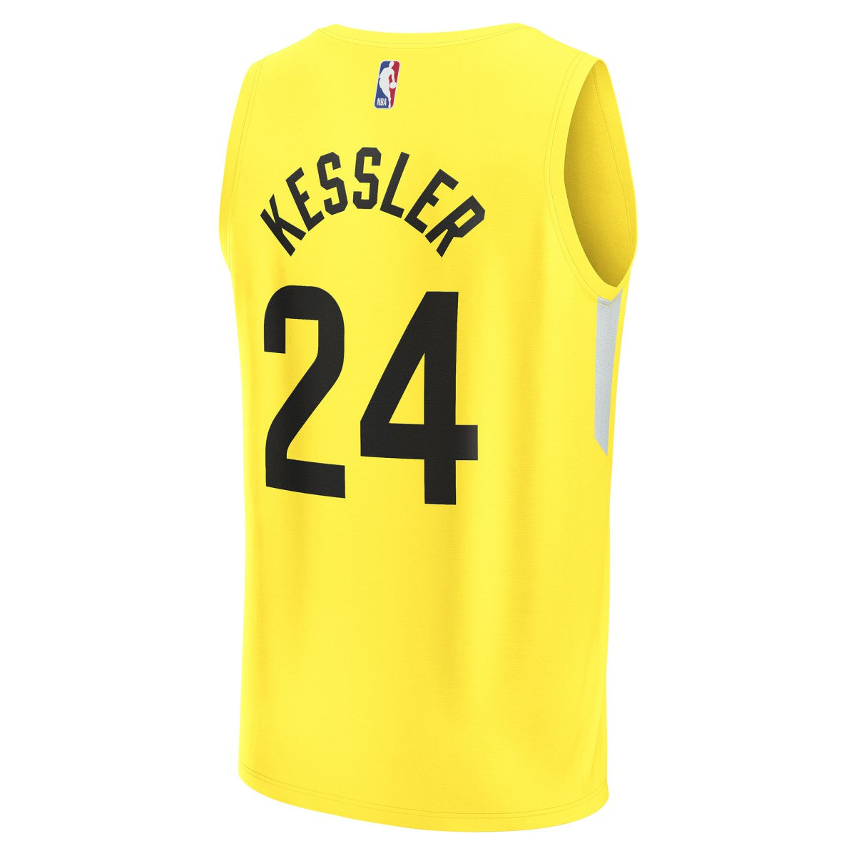 Walker Kessler Utah Jazz Fast Break Replica Player Jersey Icon Edition Yellow | Fanatics Lifestyle