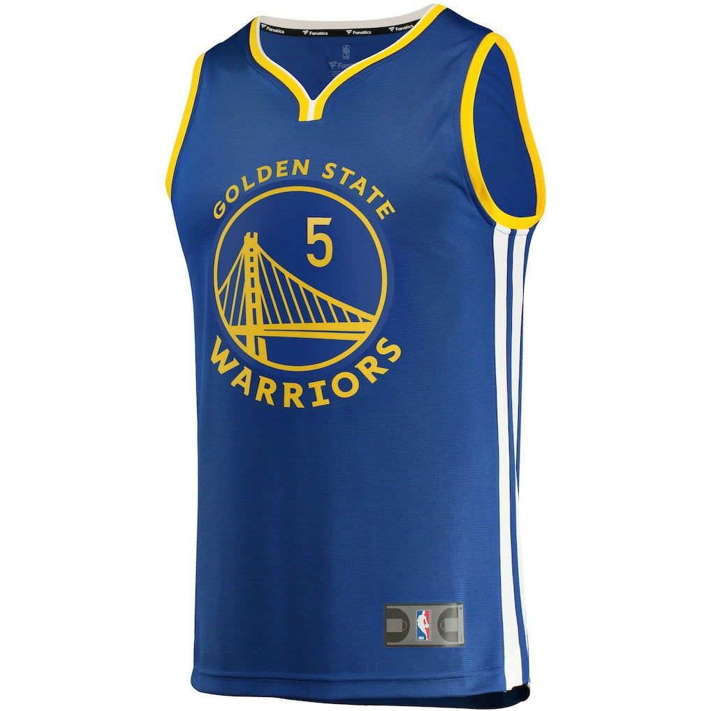 Kevon Looney Golden State Warriors Fast Break Replica Jersey for sale Icon Editi- Blue | Fanatics Lifestyle