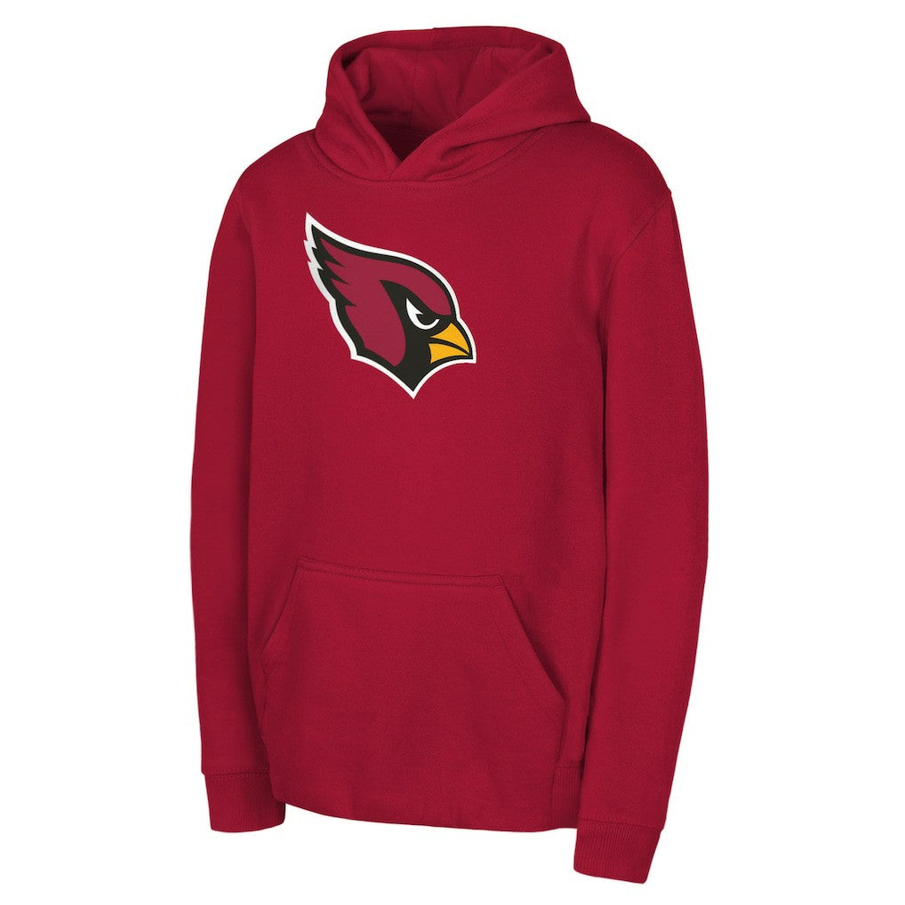 Arizona Cardinals Youth Team Logo Pullover Hoodie Cardinal
