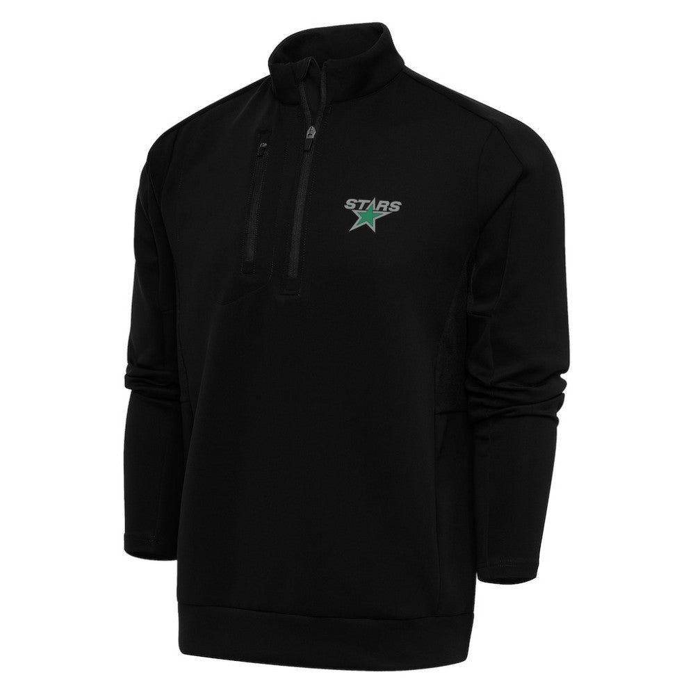 Dallas Stars Antigua Special Edition 2.0 Generation Quarter-Zip Pullover Top - Black - NHL 5205511