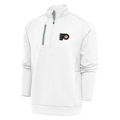 Philadelphia Flyers Antigua Special Edition 2.0 Generation Quarter-Zip Pullover Top - White - NHL 5205523