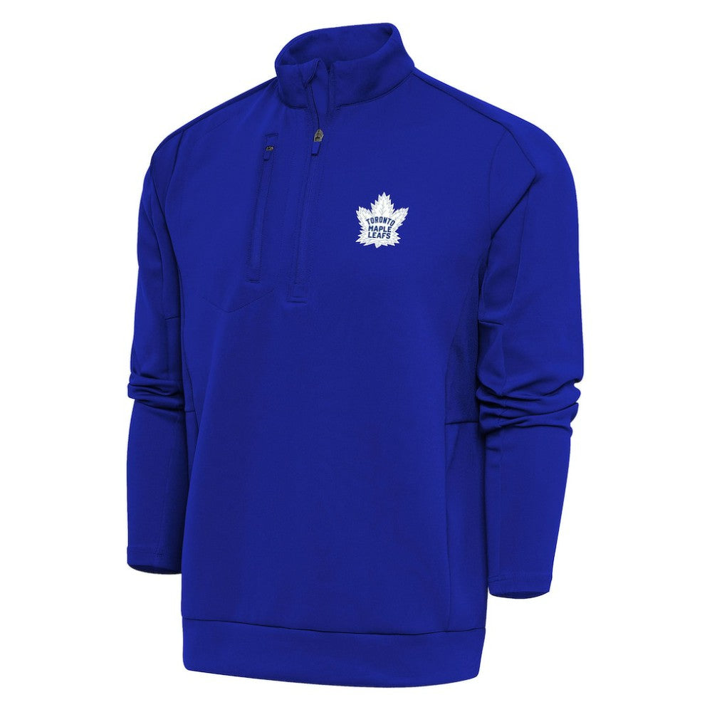 Toronto Maple Leafs Antigua Special Edition 2.0 Generation Quarter-Zip Pullover Top - Royal - NHL 5205529