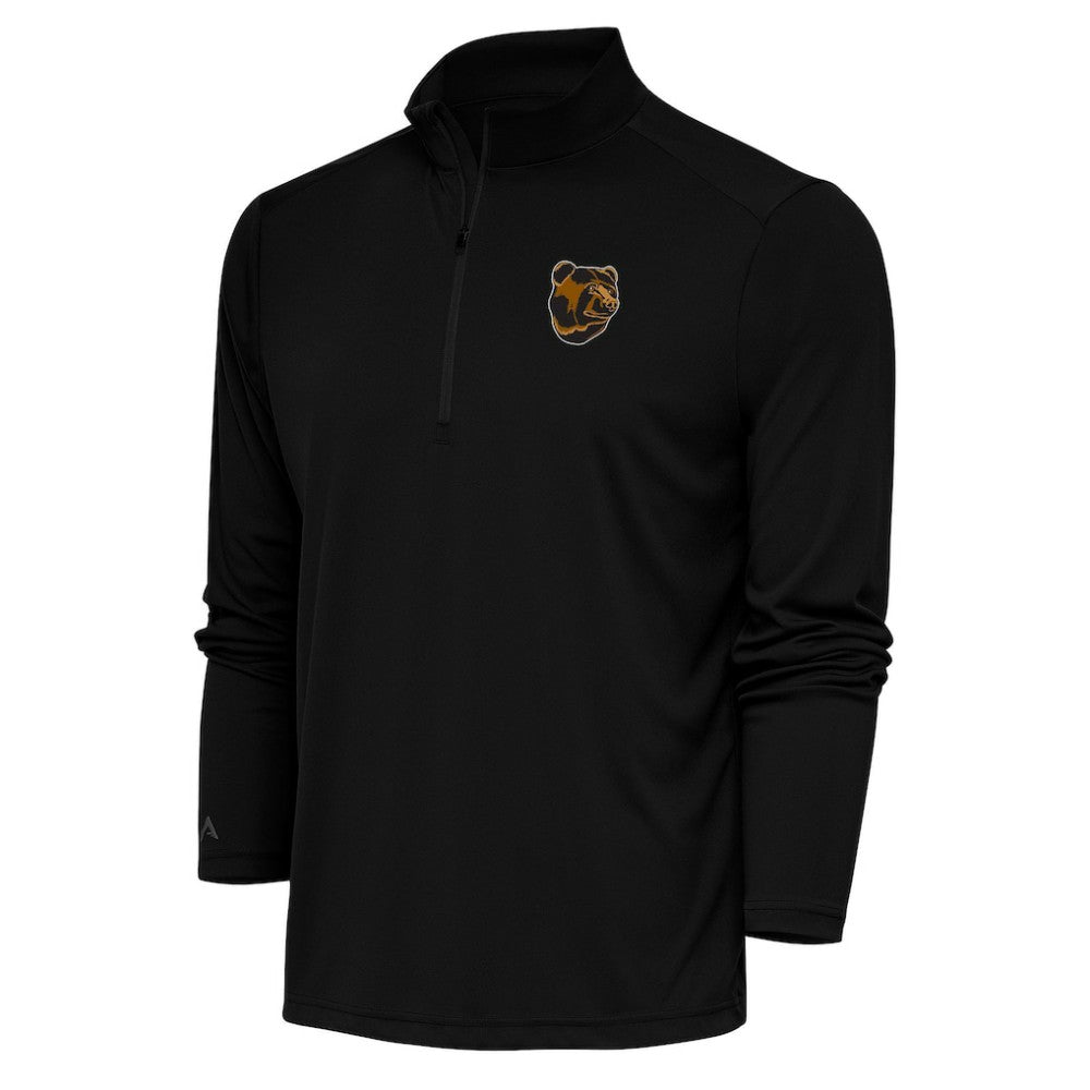 Boston Bruins Antigua Special Edition 2.0 Tribute Quarter-Zip Pullover Top - Black - NHL 5205568