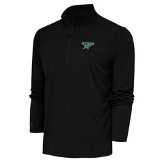 Dallas Stars Antigua Special Edition 2.0 Tribute Quarter-Zip Pullover Top - Black - NHL 5205575