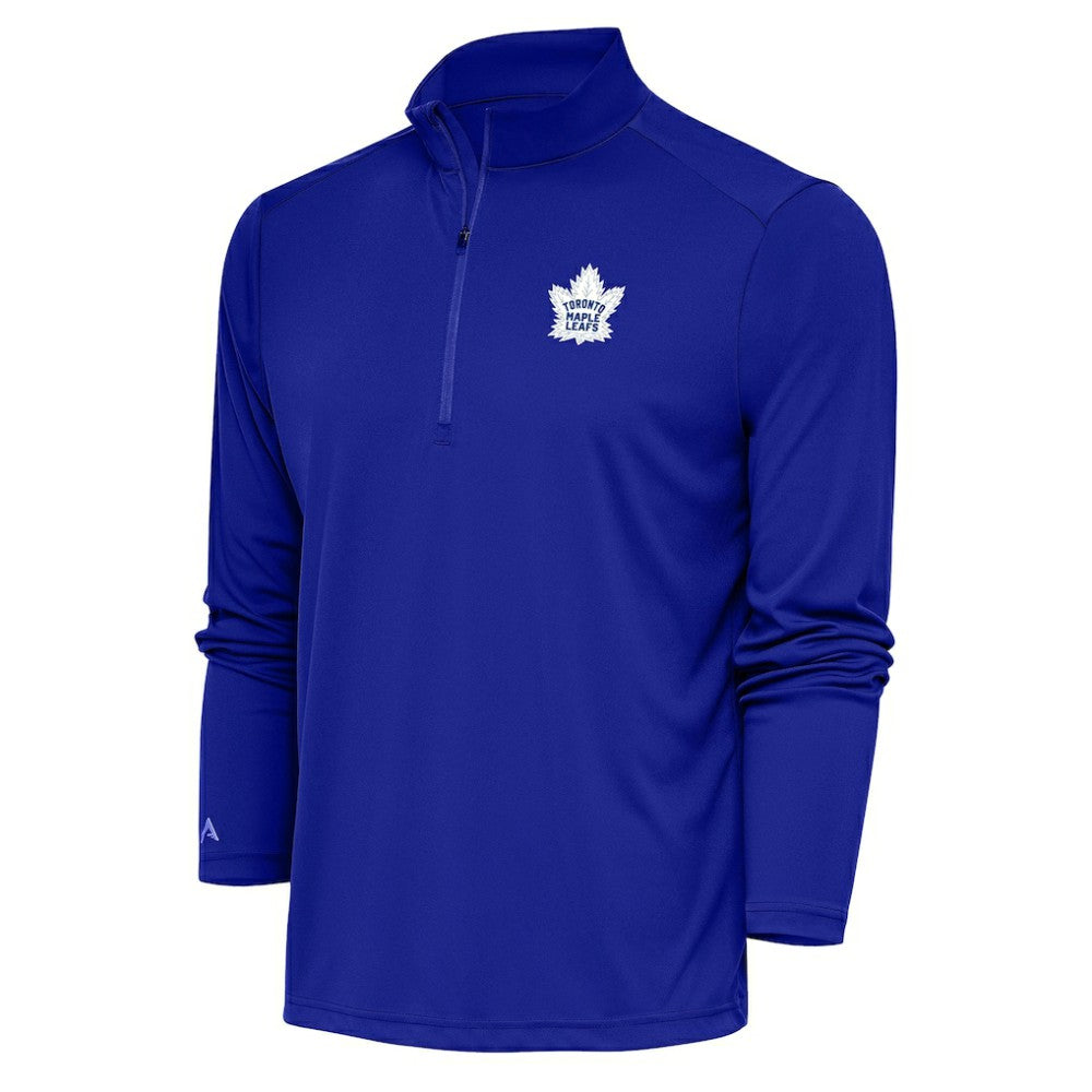 Toronto Maple Leafs Antigua Special Edition 2.0 Tribute Quarter-Zip Pullover Top - Royal - NHL 5205593