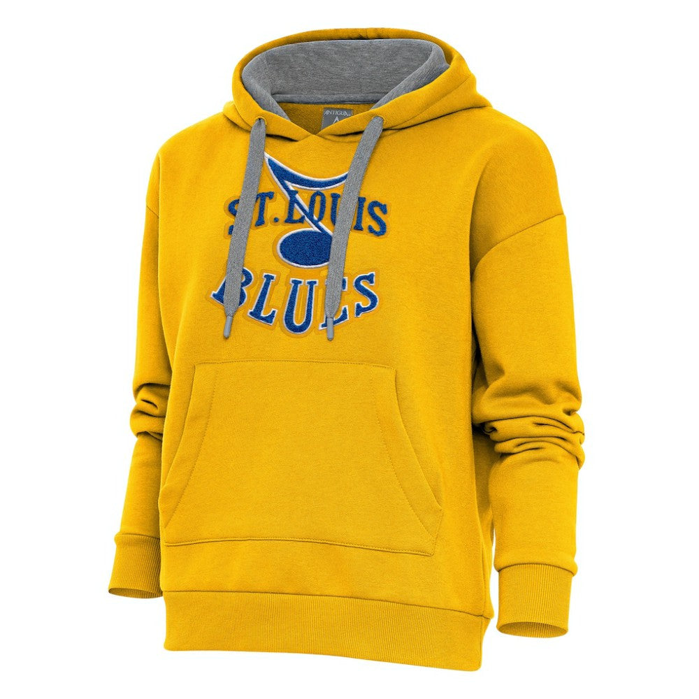 St. Louis Blues Antigua Special Edition 2.0 Victory Pullover Hoodie - Gold - NHL 5205624