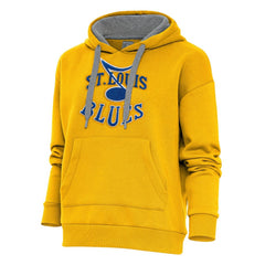 St. Louis Blues Antigua Special Edition 2.0 Victory Pullover Hoodie - Gold - NHL 5205624