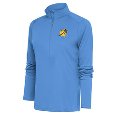 Florida Panthers Antigua Women's Special Edition 2.0 Tribute Quarter-Zip Pullover Top - Light Blue - NHL 5206126