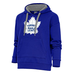 Toronto Maple Leafs Antigua Women's Special Edition 2.0 Victory Pullover Hoodie - Royal - NHL 5206205
