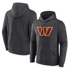 Washington Commanders Primary Logo Pullover Hoodie Charcoal