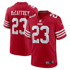 Nike Christian McCaffrey San Francisco 49ers Game Player Jersey Scarlet
