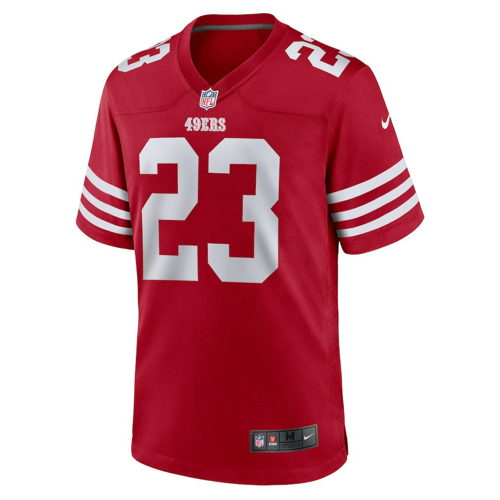 Nike Christian McCaffrey San Francisco 49ers Game Player Jersey Scarlet