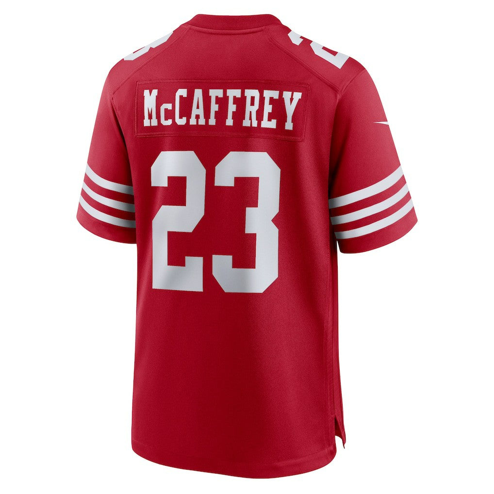 Nike Christian McCaffrey San Francisco 49ers Game Player Jersey Scarlet
