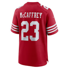 Nike Christian McCaffrey San Francisco 49ers Game Player Jersey Scarlet