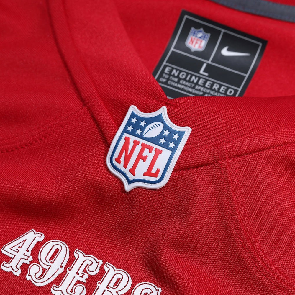 Nike Christian McCaffrey San Francisco 49ers Game Player Jersey Scarlet