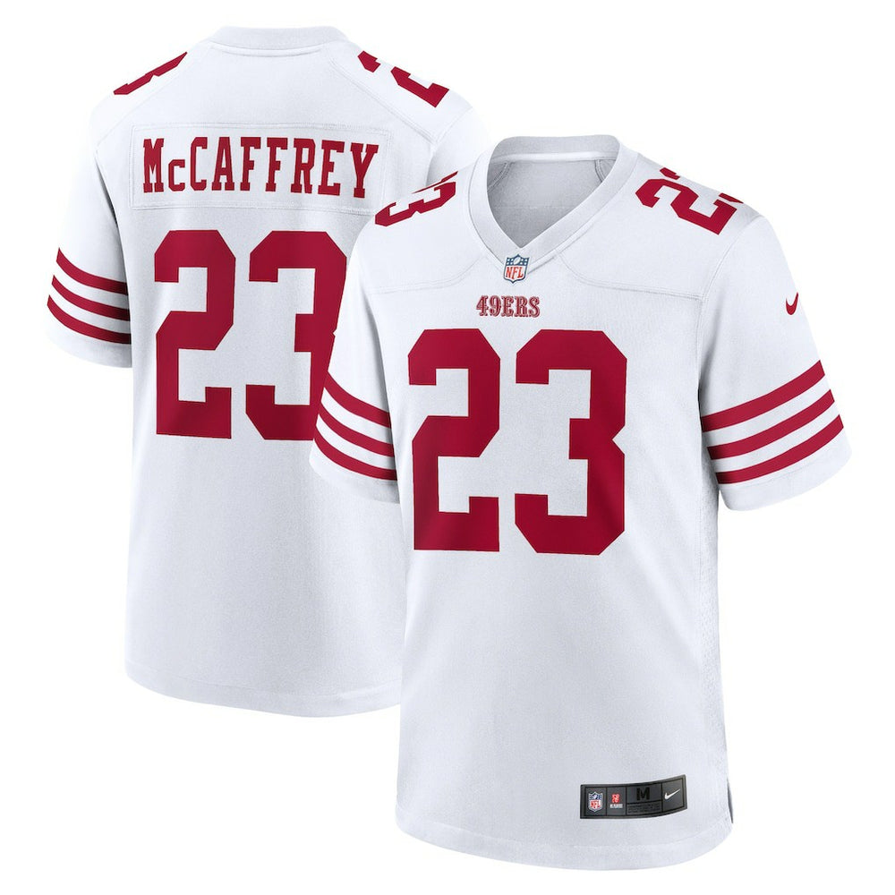 Nike Christian McCaffrey San Francisco 49ers Game Player Jersey White