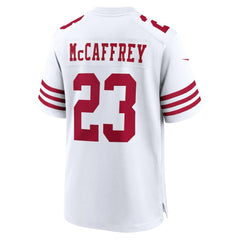 Nike Christian McCaffrey San Francisco 49ers Game Player Jersey White