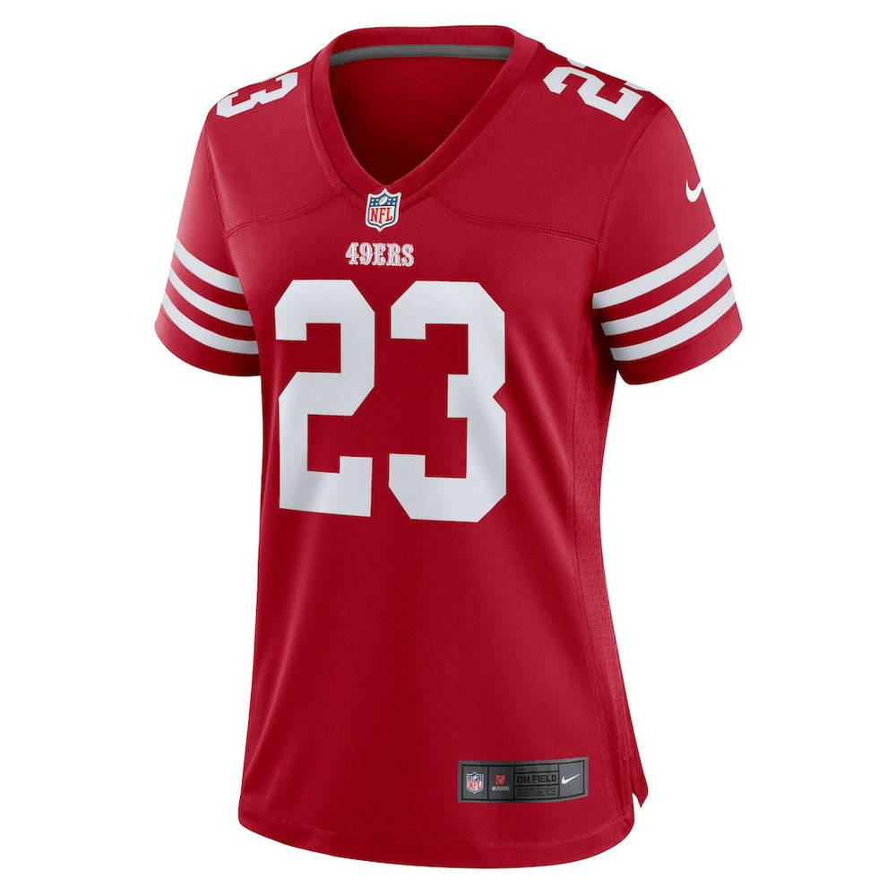 Nike Christian McCaffrey San Francisco 49ers Women's Player Jersey Scarlet