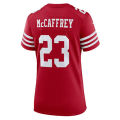 Nike Christian McCaffrey San Francisco 49ers Women's Player Jersey Scarlet