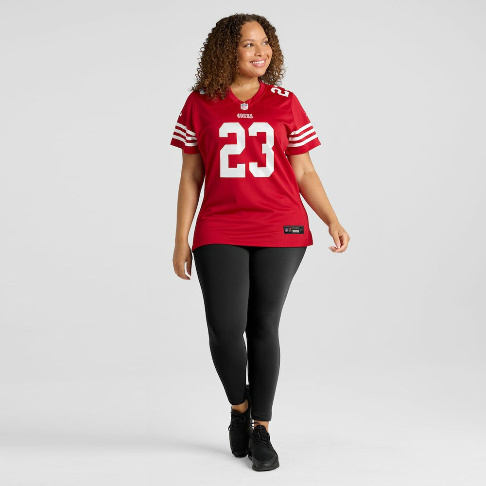 Nike Christian McCaffrey San Francisco 49ers Women's Player Jersey Scarlet
