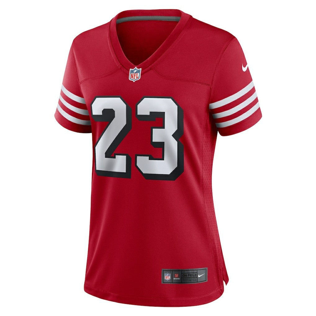 Nike Christian McCaffrey San Francisco 49ers Women's Player Jersey Scarlet