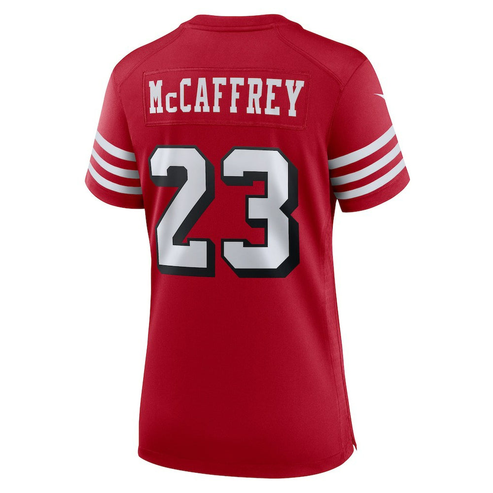 Nike Christian McCaffrey San Francisco 49ers Women's Player Jersey Scarlet