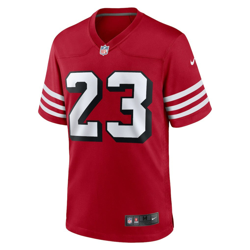 Nike Christian McCaffrey San Francisco 49ers Alternate Game Player Jersey Scarlet