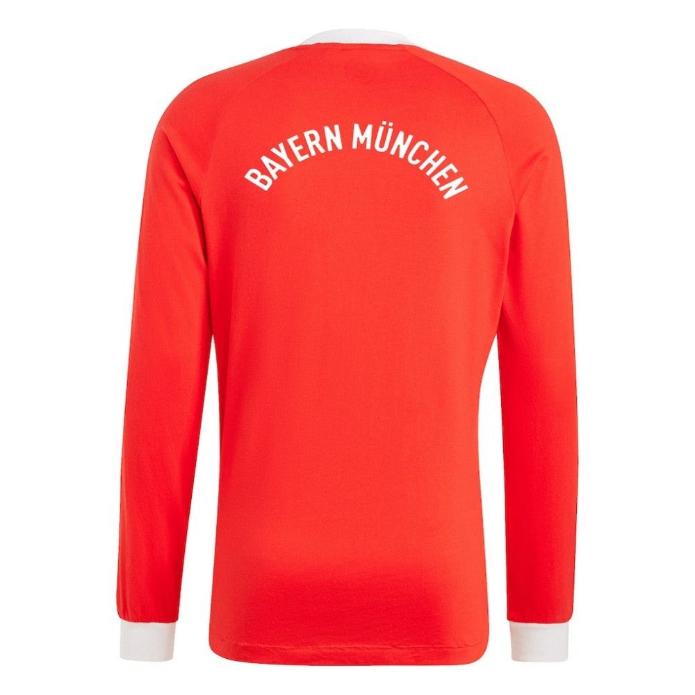 Bayern Munich Originals Energy Drop '70s Long Sleeve Jersey Red - Adidas outlet