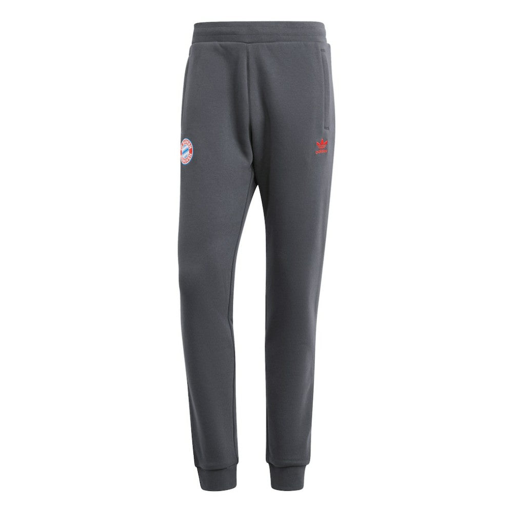 Bayern Munich Originals Essentials Pants Charcoal - Adidas for sale