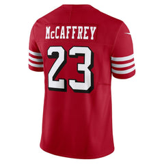Nike Christian McCaffrey San Francisco 49ers Vapor F.U.S.E. Limited Jersey Scarlet