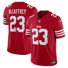 Nike Christian McCaffrey San Francisco 49ers Vapor F.U.S.E. Limited Jersey Scarlet