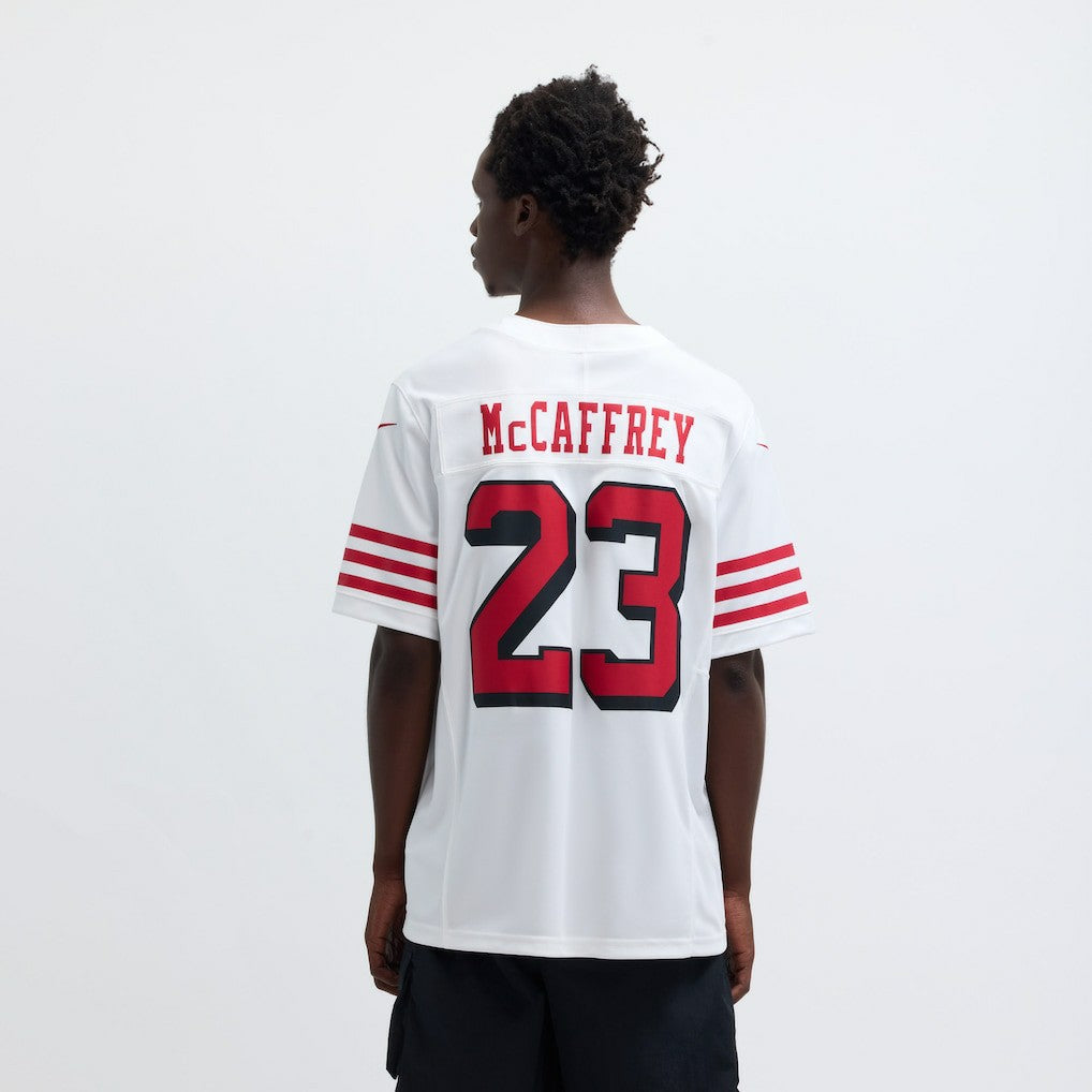 Nike Christian McCaffrey San Francisco 49ers Vapor F.U.S.E. Limited 2nd Alternate Jersey White