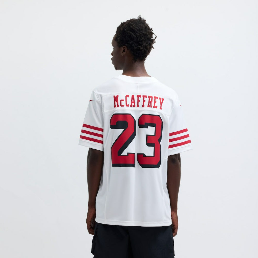 Nike Christian McCaffrey San Francisco 49ers Vapor F.U.S.E. Limited 2nd Alternate Jersey White