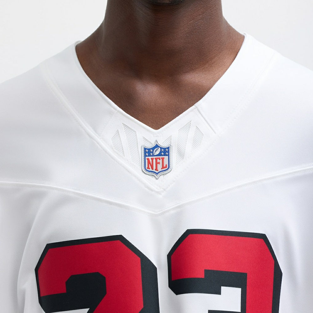 Nike Christian McCaffrey San Francisco 49ers Vapor F.U.S.E. Limited 2nd Alternate Jersey White
