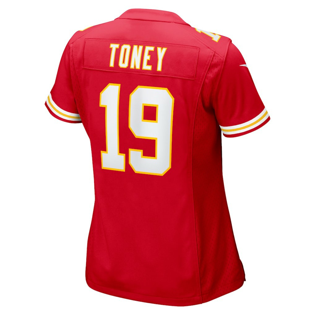 Nike Kadarius Toney Kansas City Chiefs Women's Game Player Jersey Red