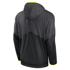 Nike Tennessee Titans Volt Hoodie Half-Zip Jacket Anthracite