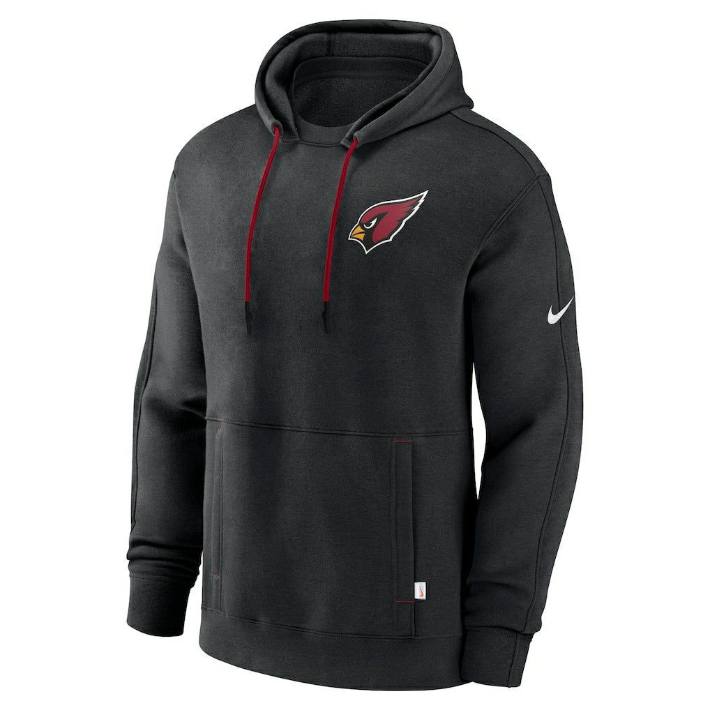 Nike Arizona Cardinals Layered Logo Statement Pullover Hoodie Black