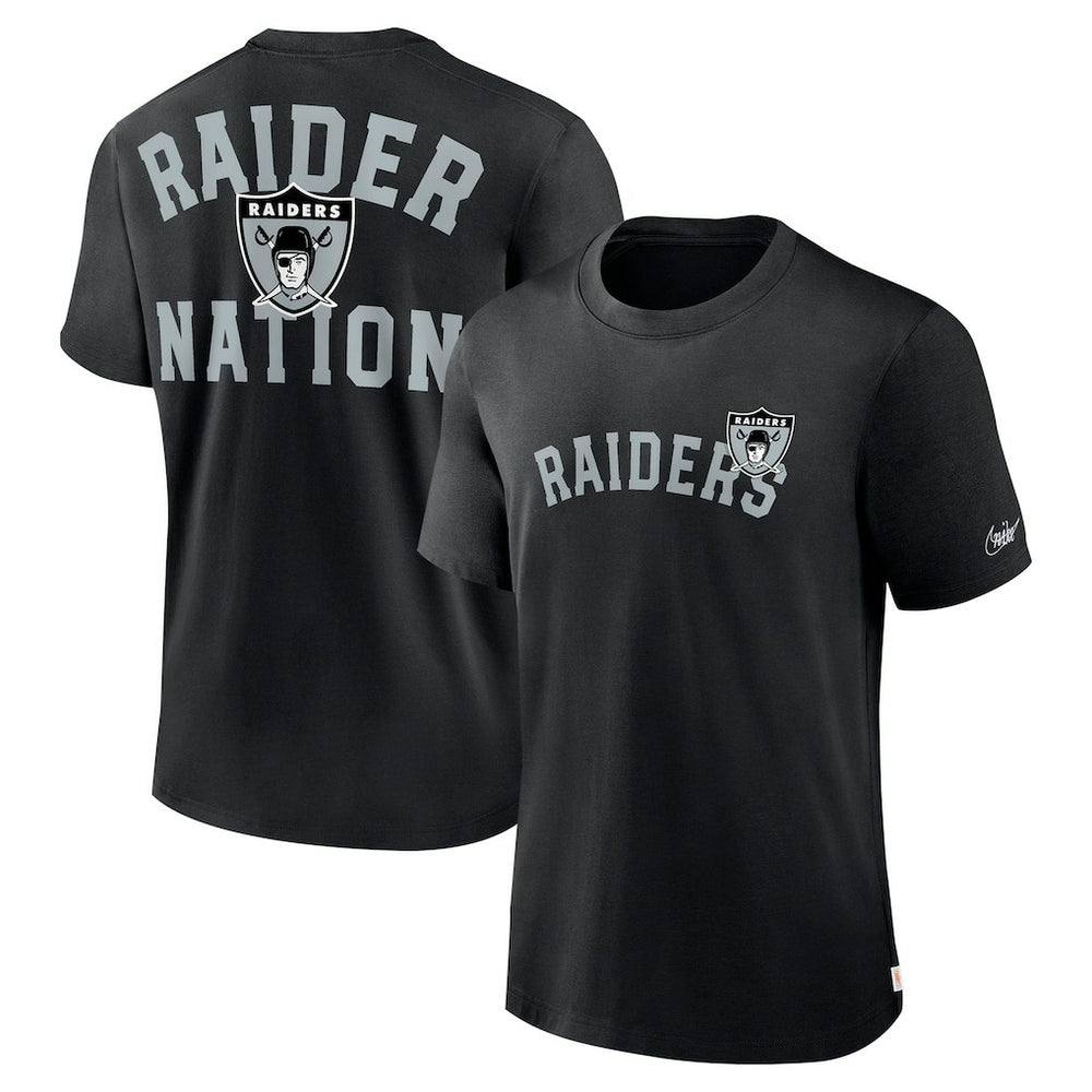 Nike Las Vegas Raiders Rewind Slogan T-Shirt Black