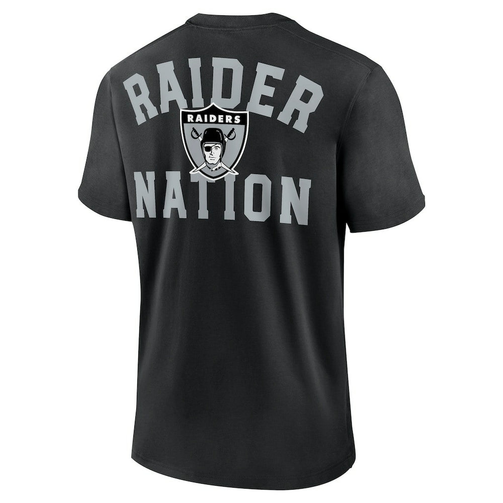 Nike Las Vegas Raiders Rewind Slogan T-Shirt Black