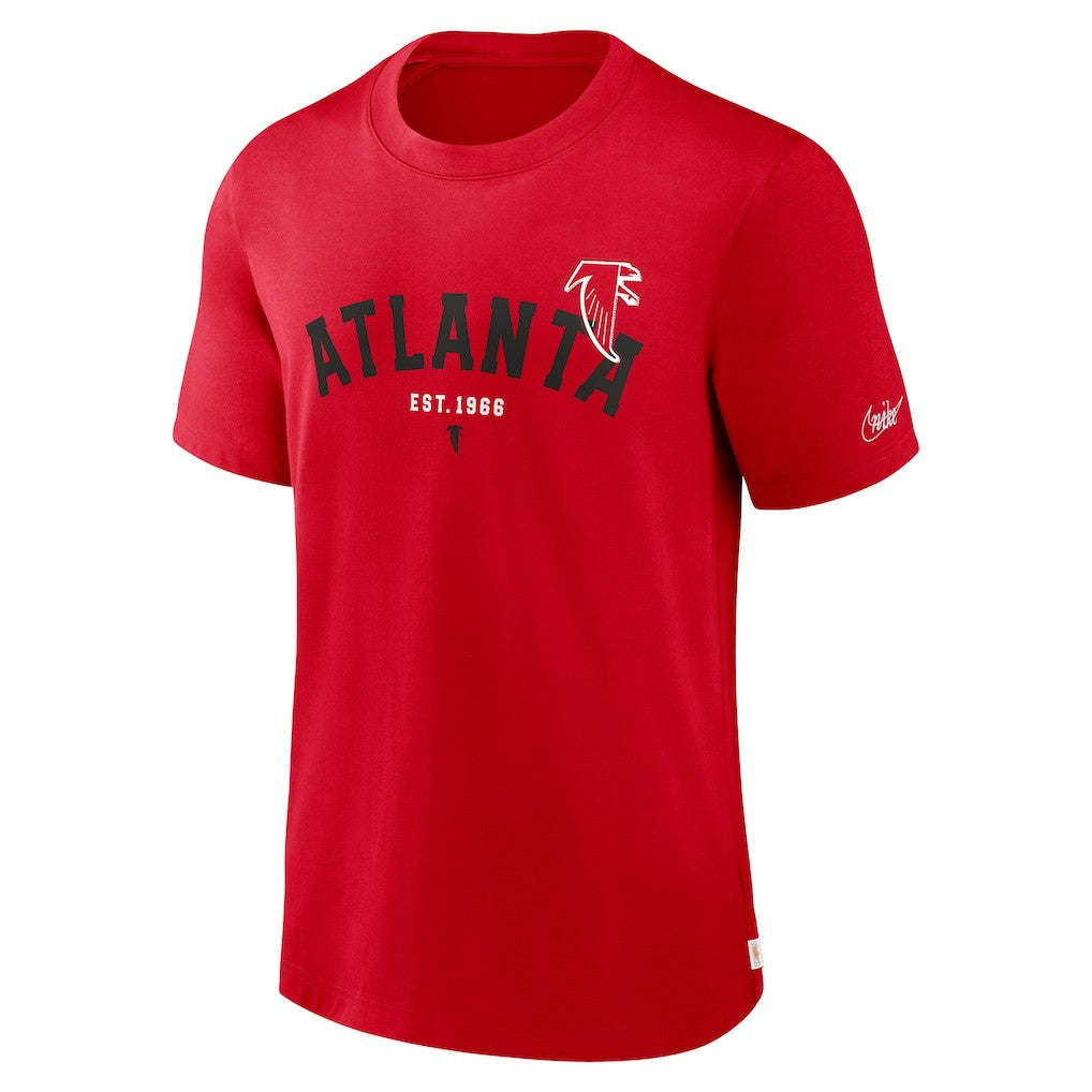 Nike Atlanta Falcons Rewind Slogan T-Shirt Red