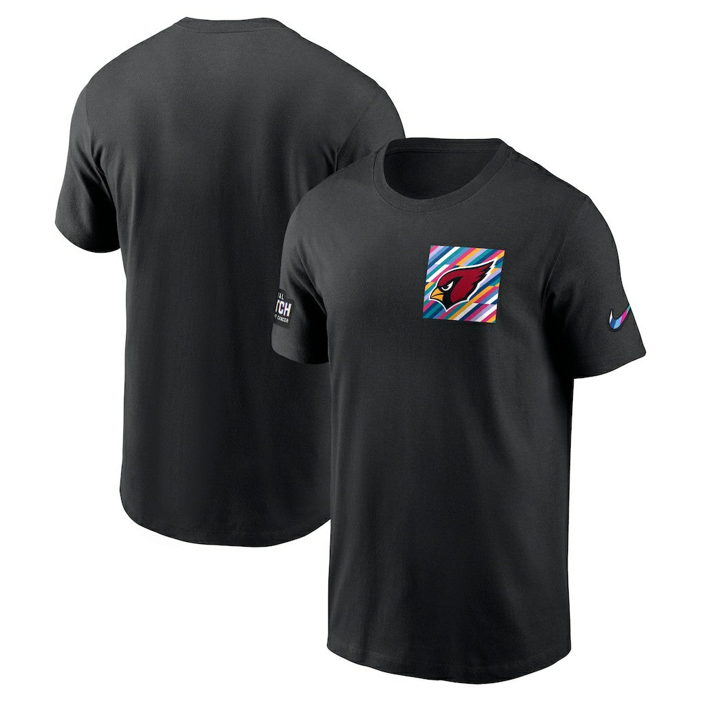 Nike Arizona Cardinals Crucial Catch Sideline Tri-Blend T-Shirt Black