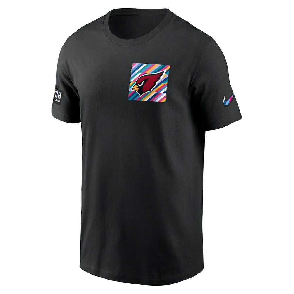 Nike Arizona Cardinals Crucial Catch Sideline Tri-Blend T-Shirt Black