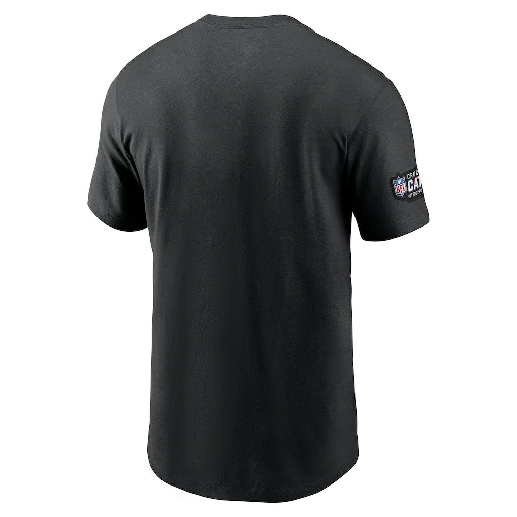 Nike Arizona Cardinals Crucial Catch Sideline Tri-Blend T-Shirt Black