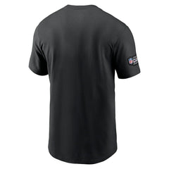 Nike Arizona Cardinals Crucial Catch Sideline Tri-Blend T-Shirt Black