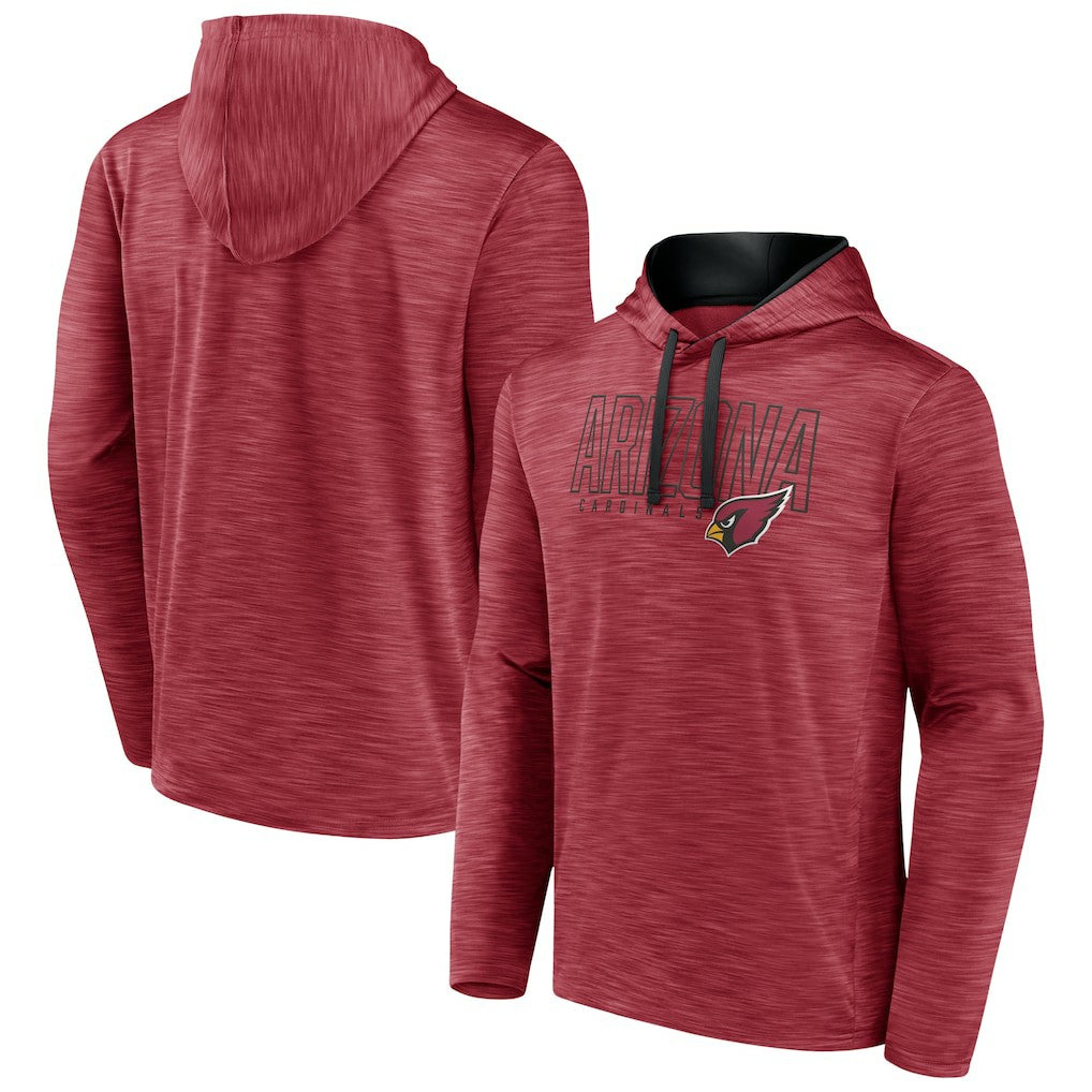 Fanatics Arizona Cardinals Hook and Ladder Pullover Hoodie Heather Cardinal