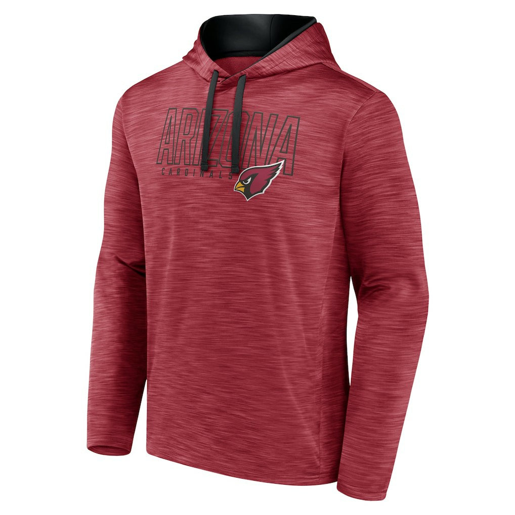 Fanatics Arizona Cardinals Hook and Ladder Pullover Hoodie Heather Cardinal
