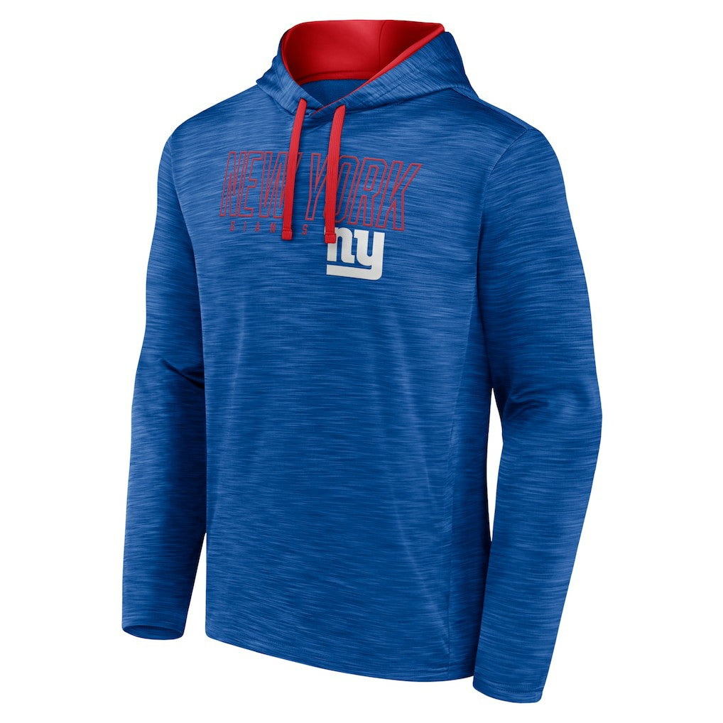 Fanatics New York Giants Hook and Ladder Pullover Hoodie Heather Royal